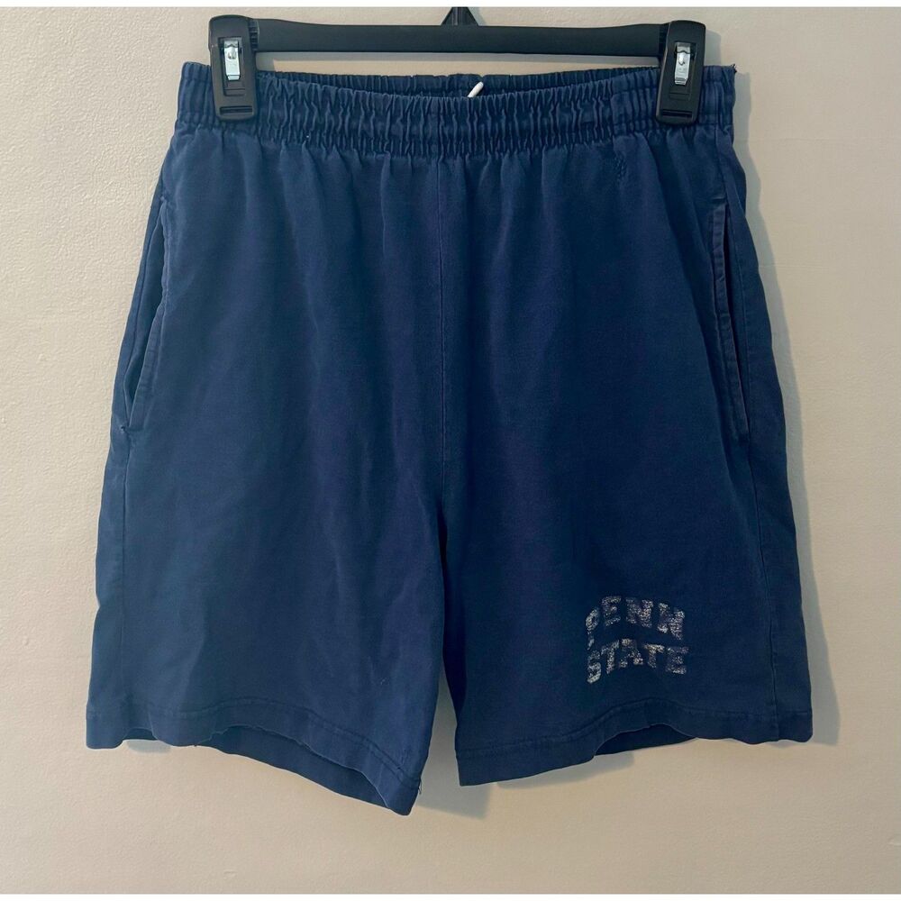 Vintage Penn State Navy Shorts – Oneita Power Sport – Size Small USA Made